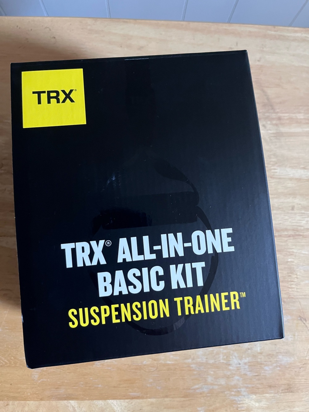 TRX All-In-One Basic Kit Suspension Trainer and mount - Black & Yellow
